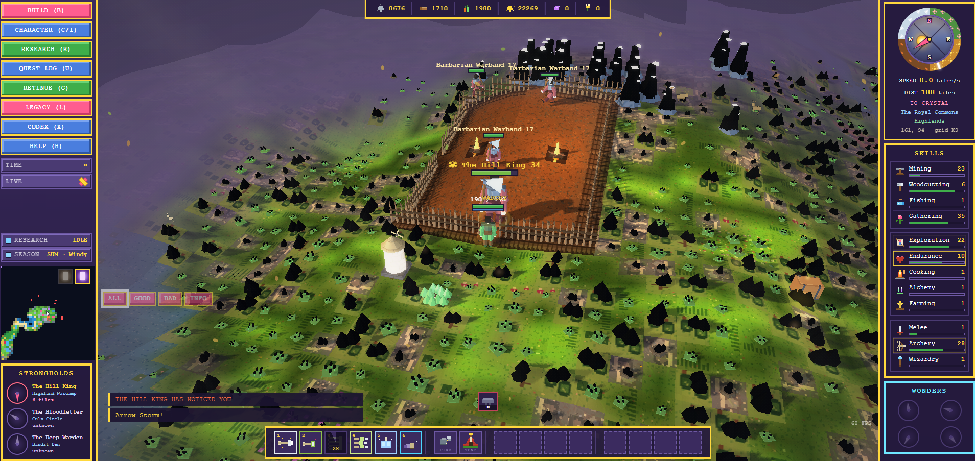 Highwalls Builder — fight against tyrannic bosses